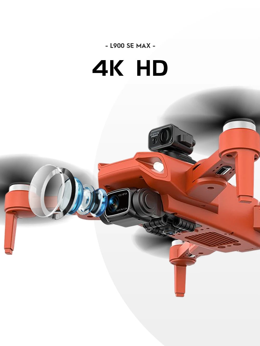 4K GPS Drone with Obstacle Avoidance and FPV Camera | Tidesmit Tidesmit