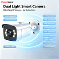 Psennikow Dual Light POE Metal Bullet IP Smart Camera Waterproof Outdoor Full Color Night Vision AI Human Audio Security Camera