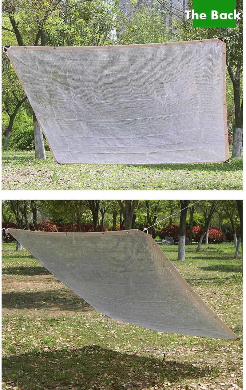 Shading 55~99% Aluminum Foil Sunshade Net Silvery Anti-UV Awning Fence Privacy Screen Garden Sun Shade Mesh Car Sun Shed Canopy