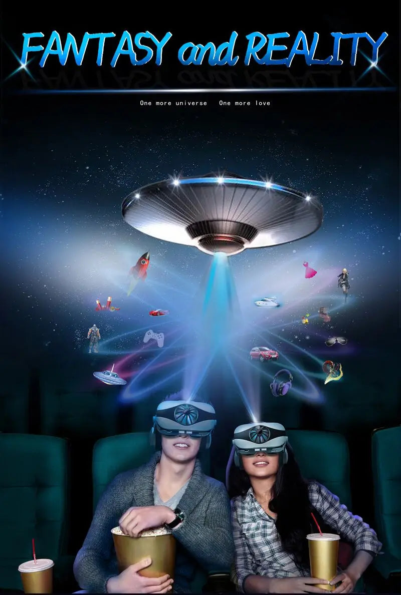 VR Headset for Smartphone – 3D Immersive Glasses with Spatial Audio Tidesmit