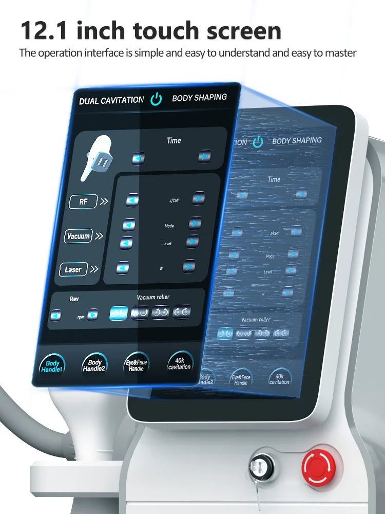 Body Shaping Cavitation Machine for Professional Slimming and Firming Body Shaping Massage Equipment Tidesmit
