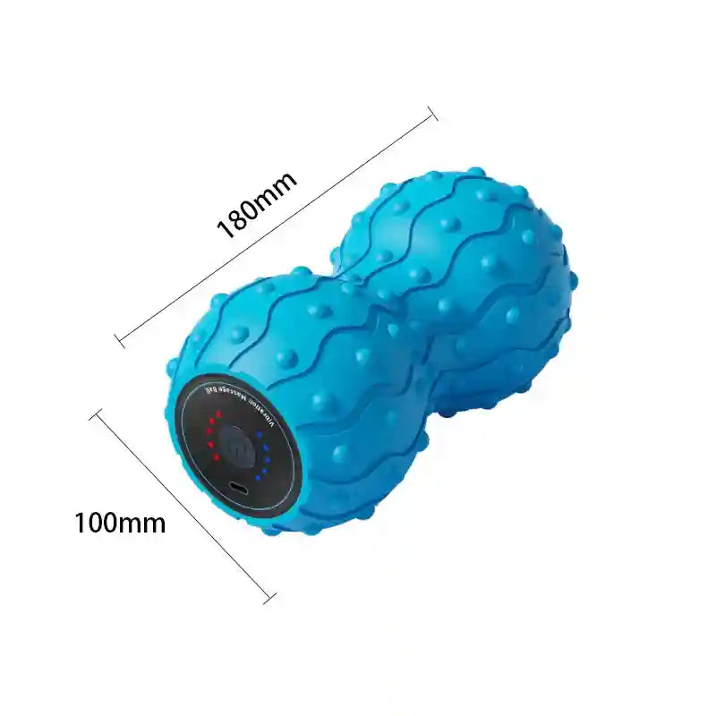 Vibrating Massage Ball: 5-Speed Deep Tissue Electric Muscle Roller Massage Roller 3802 Tidesmit