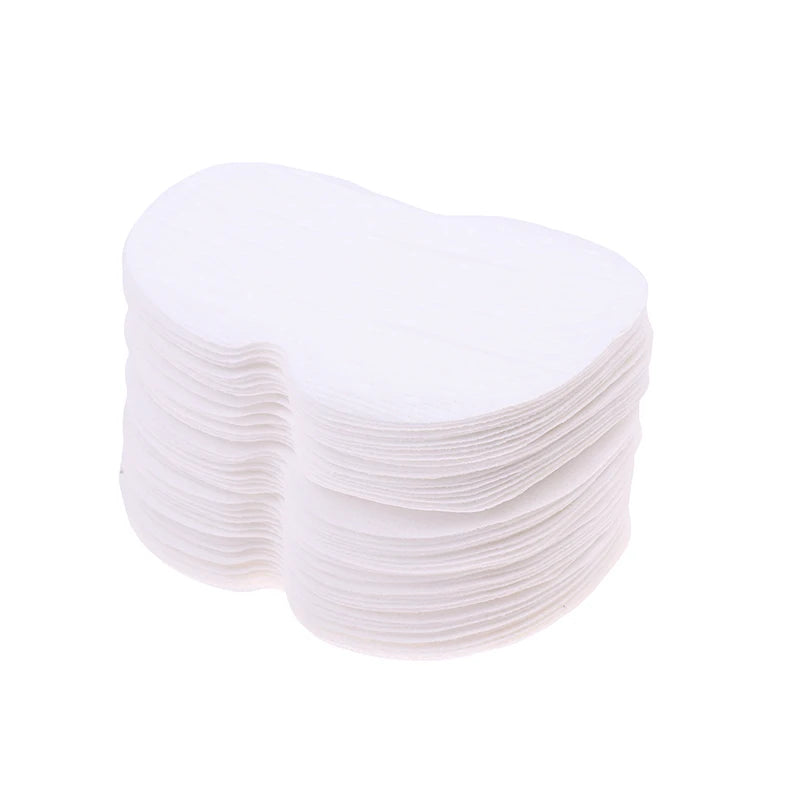 Tidesmit 50pcs disposable unisex underarm sweat pads for effective summer antiperspirant protection and odor control