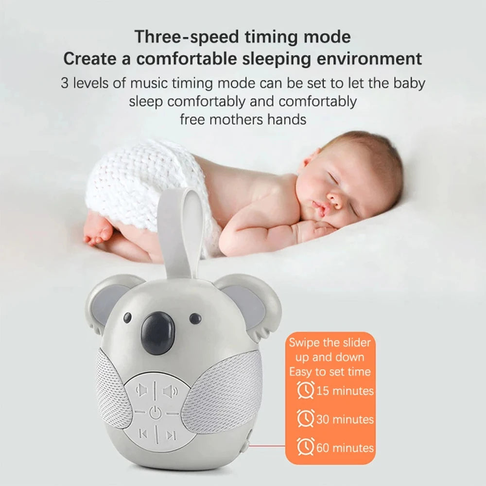 Baby White Noise & Lullaby Sound Machine,Baby Sound Machine,Portable BabySoother, Stroll & Go, Owl,Portable White Noise Machine