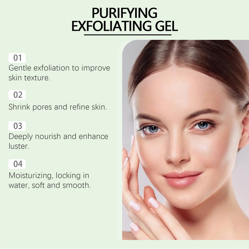 Exfoliating Gel for Pores - Professional Blackhead Removal Scrub Scrubs Treatments Tidesmit