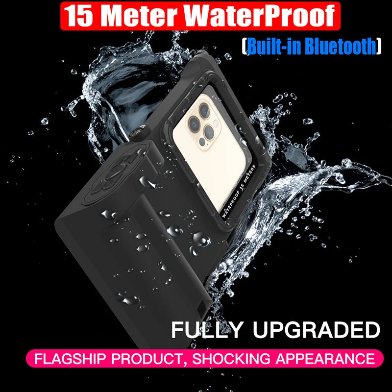 Underwater Phone Case for Xiaomi - IP68 Waterproof Seal Tidesmit