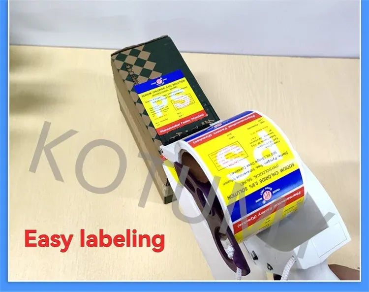 Self Adhesive Labeling Machine Manual Barcode Labeling Machine Fast Handheld Semi-Automatic Manual Labeling Machine