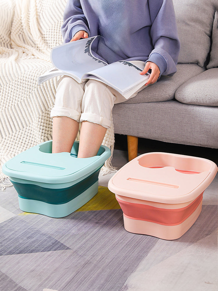 Foldable Foot Bath Massager | Portable Home Spa Wellness Tool Relaxation Treatment Tidesmit