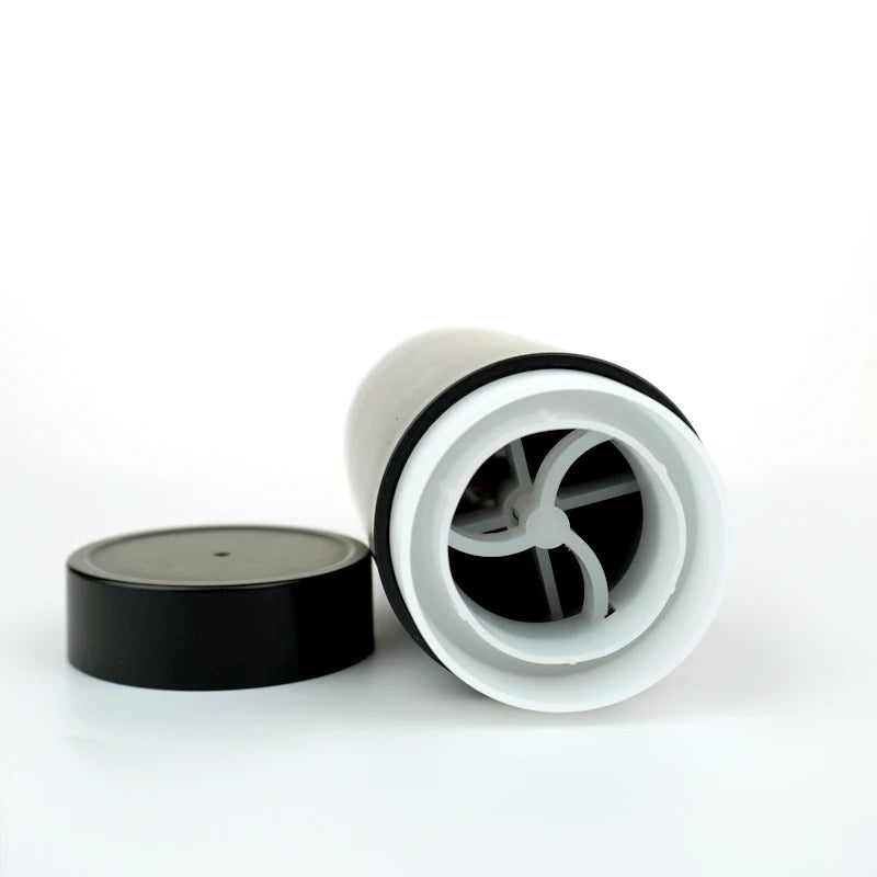Tidesmit 75g matte black twist up deodorant stick container for DIY refillable cosmetic packaging
