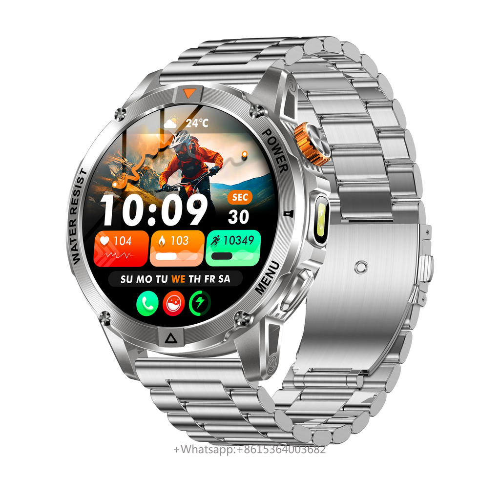 YLL-AK93 Outdoor Sport for Smart Watch Fitness Tracker Sleep Tracker IP67 Waterproof Heart Rate Monitor AMOLED Screen