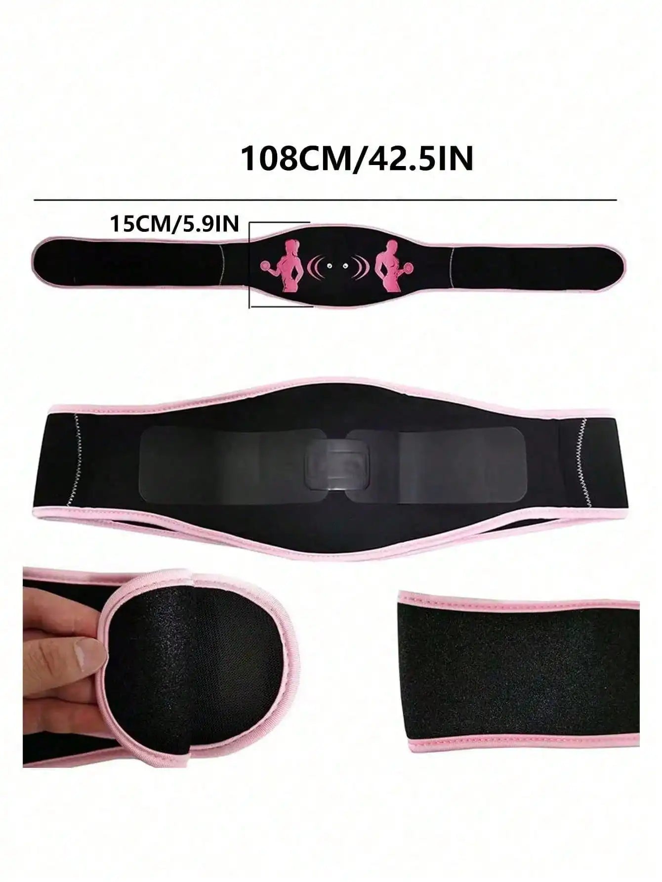 Portable Deep Tissue Massage Gun - Pink Percussive Therapy Device Fascia Gun Tidesmit
