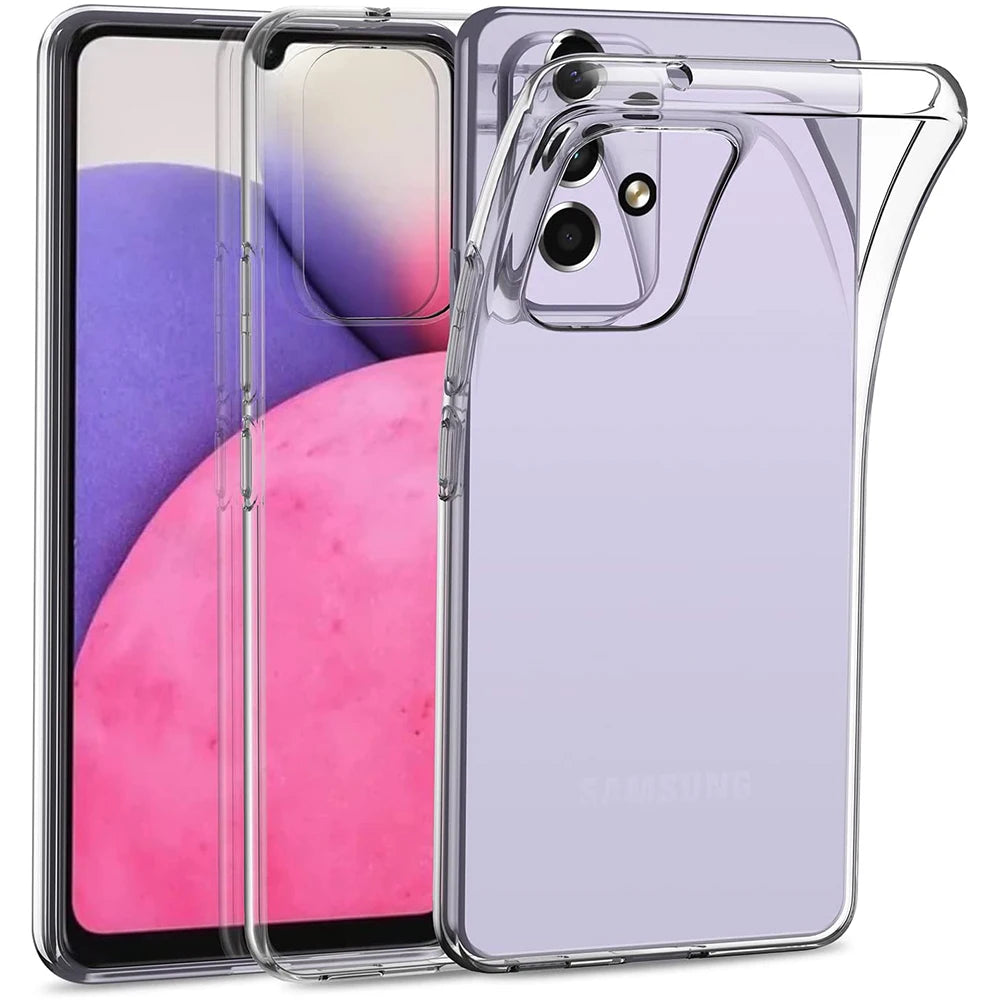 Clear Samsung Galaxy Phone Case - Slim Fit Shock-Absorbing Cover A10 Tidesmit