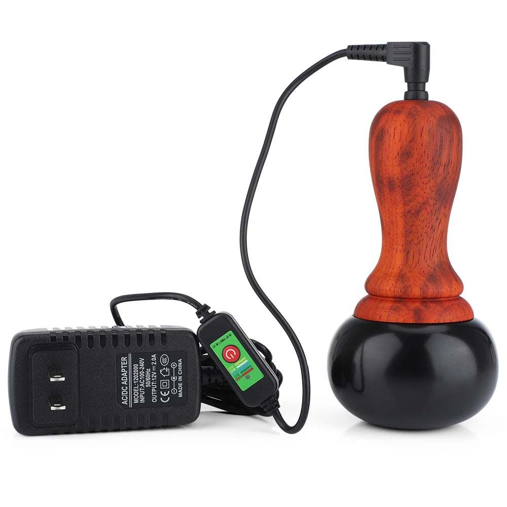 Electric Gua Sha Massager: Heated Jade Tool for Deep Tissue Relief Back Massage Instrument Tidesmit