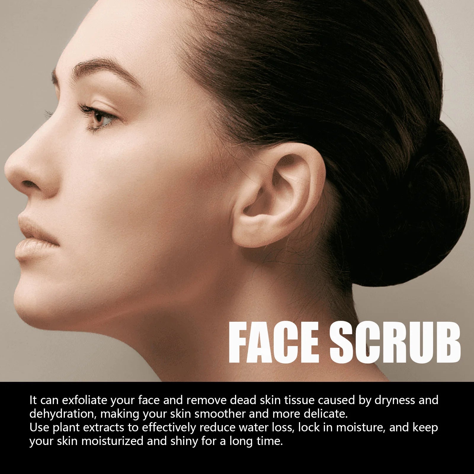 Facial Scrub for Dead Skin Removal - Salon-Quality Pore Tightening Exfoliator Scrubs Treatments Tidesmit