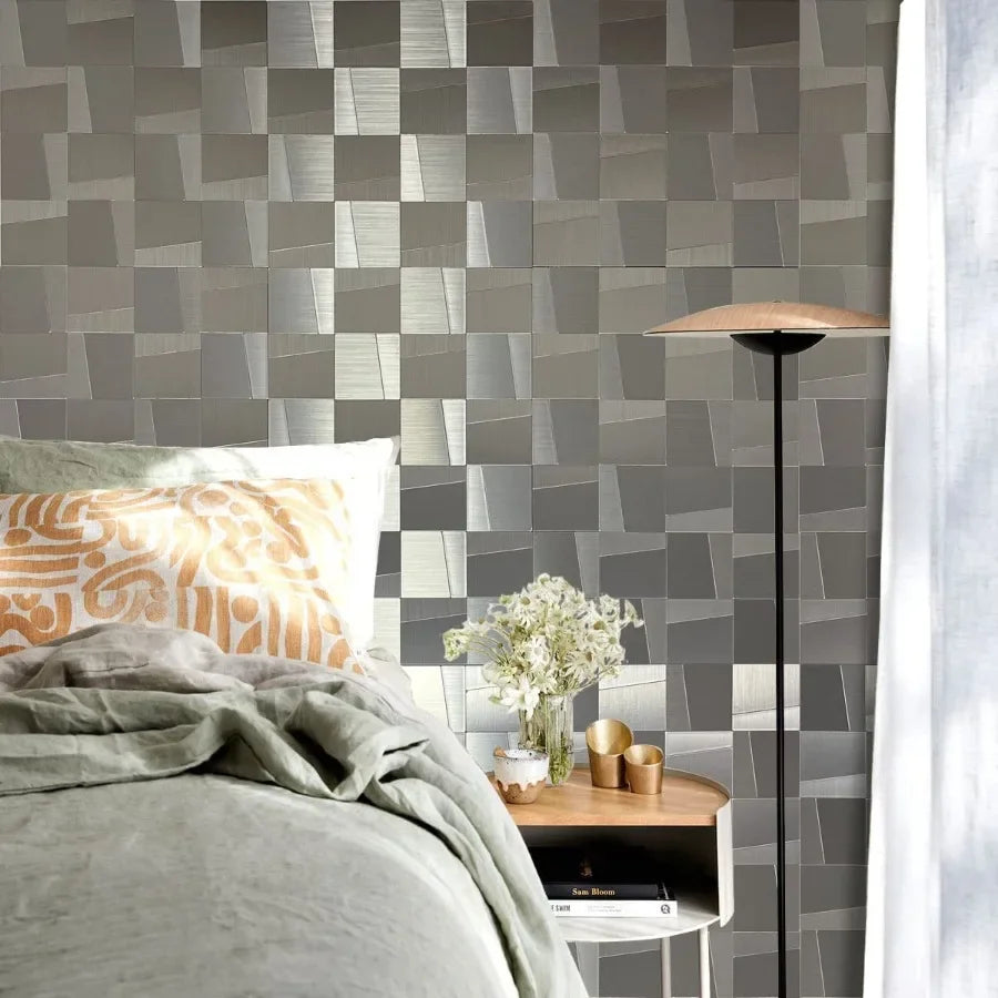 1pcs 30x30cm Waterproof 3d Wall Panels Mosaic Wall Tile Peel and Stick Self Adhesive Kitchen Bath Tile Fireproof Wall Stickers