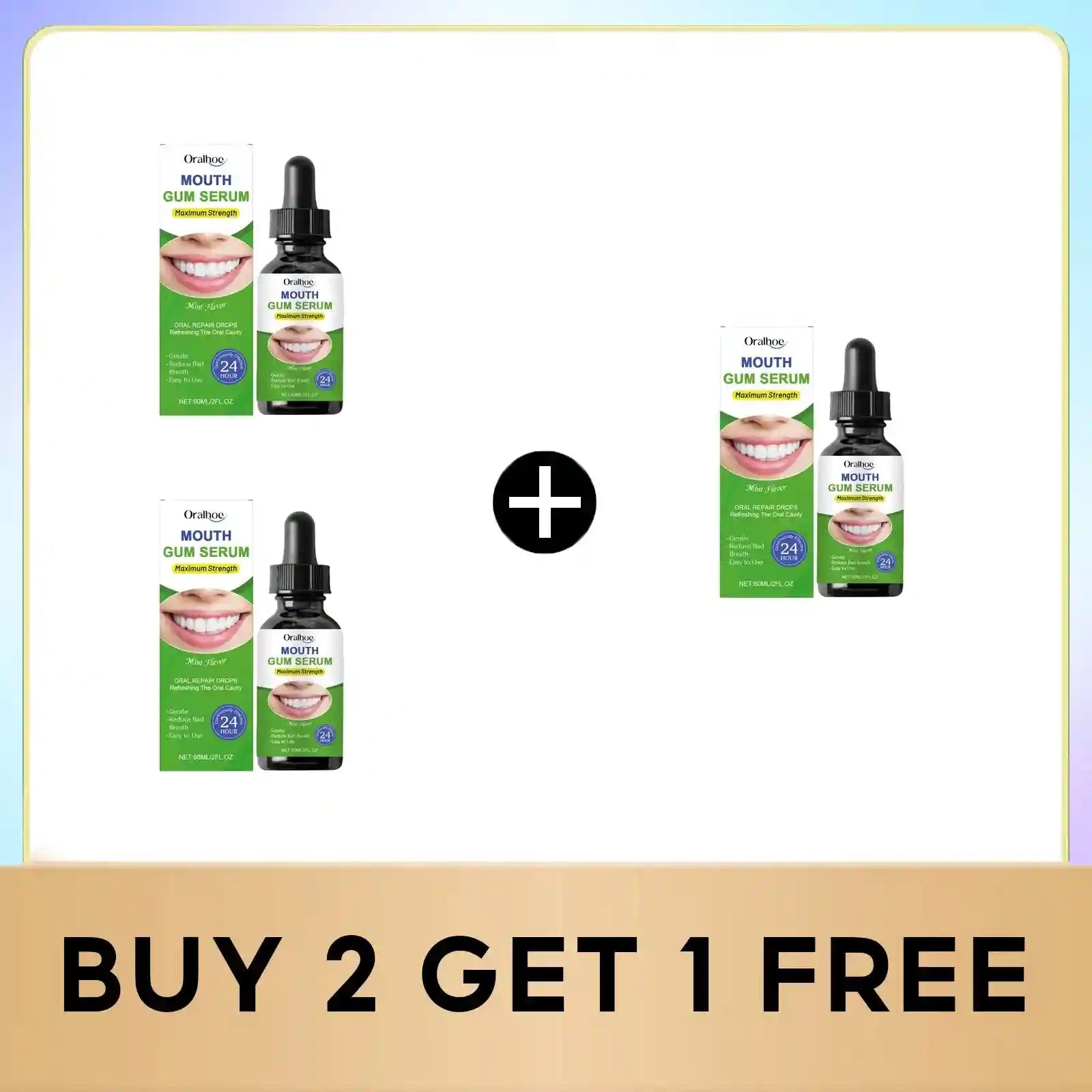 Tidesmit teeth whitening liquid drops for plaque removal, gum pain relief, and enamel protection