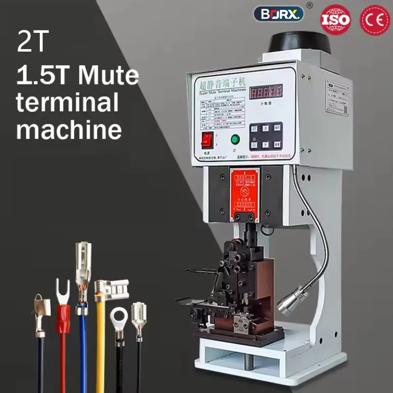 Terminal Crimping Machine With OTP Mold Blades Set Automatic Cable Wire Terminal Crimper Wire Processing Equipment 1.5T/2T/3T
