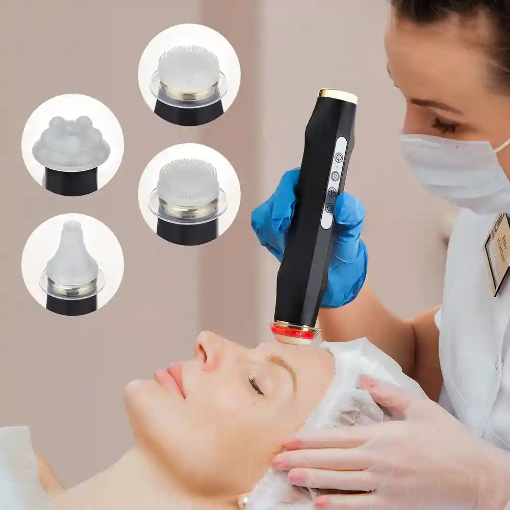 Oxygen Bubble Facial Machine for Deep Skin Cleansing | Tidesmit Eye Massage Instrument Tidesmit