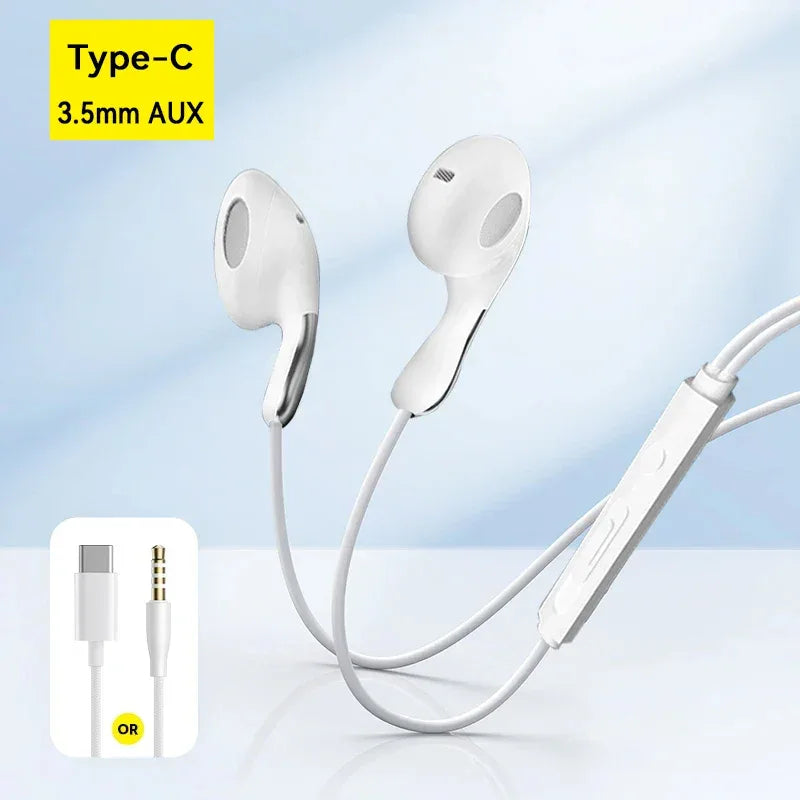 Tidesmit USB-C Wired Earbuds with HD Mic HiFi Stereo Sport Fit Tidesmit