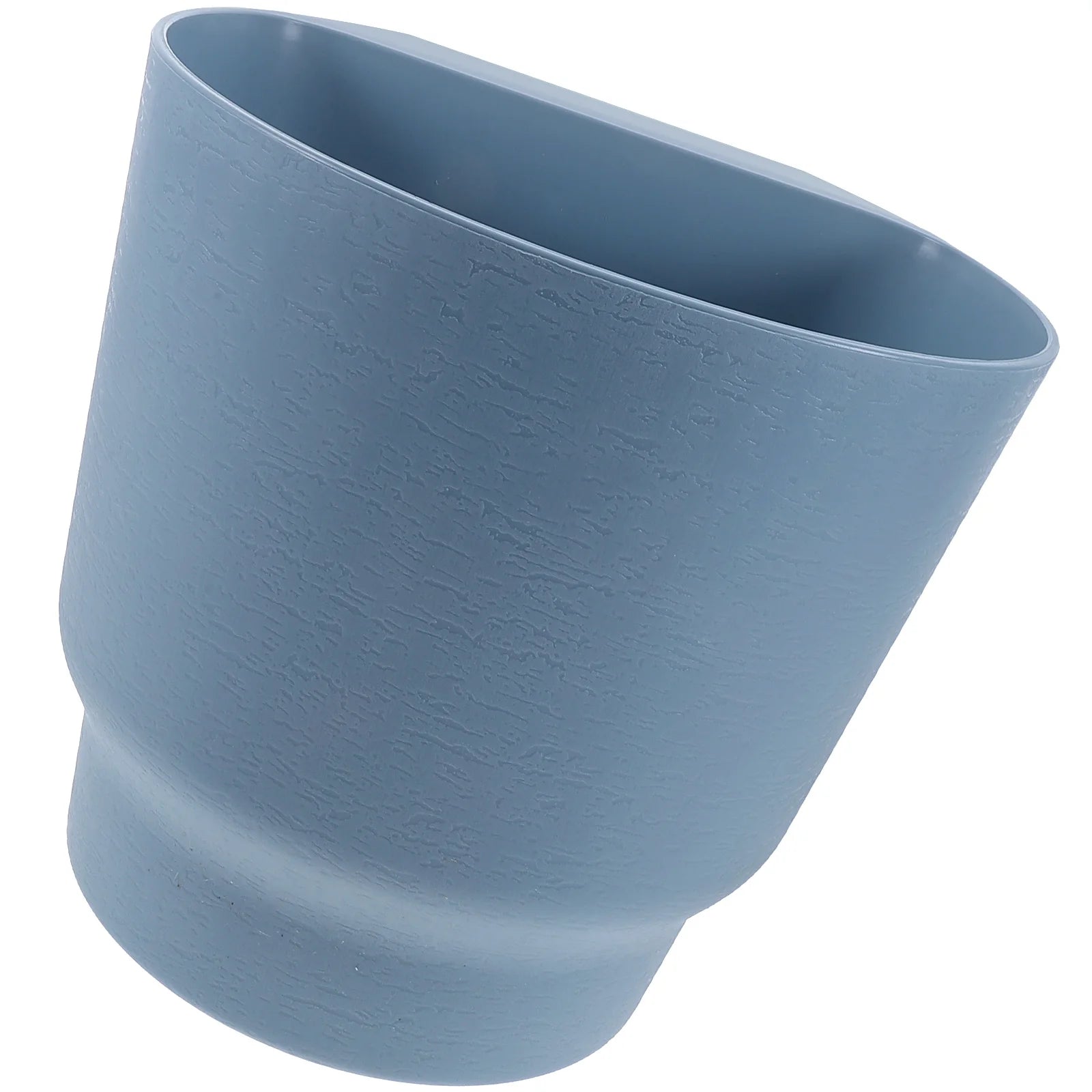 Round Black Thickened Plastic Hanging Plant Pot Railing Flower Planter Balcony Wall Decorative Flowerpot Garden Supplies