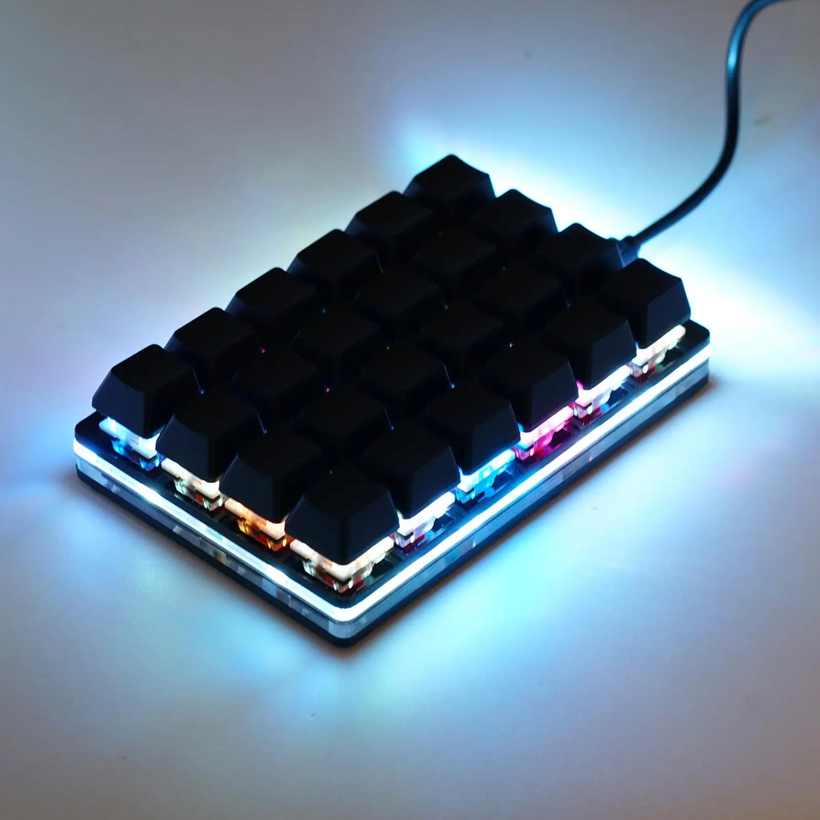 Mini USB Custom Mechanical Keyboard 2/4/6/7/8/9/12/16/24 Keys Gaming Keyboard Sayo Device Shortcut Programmable Keypad Keys New