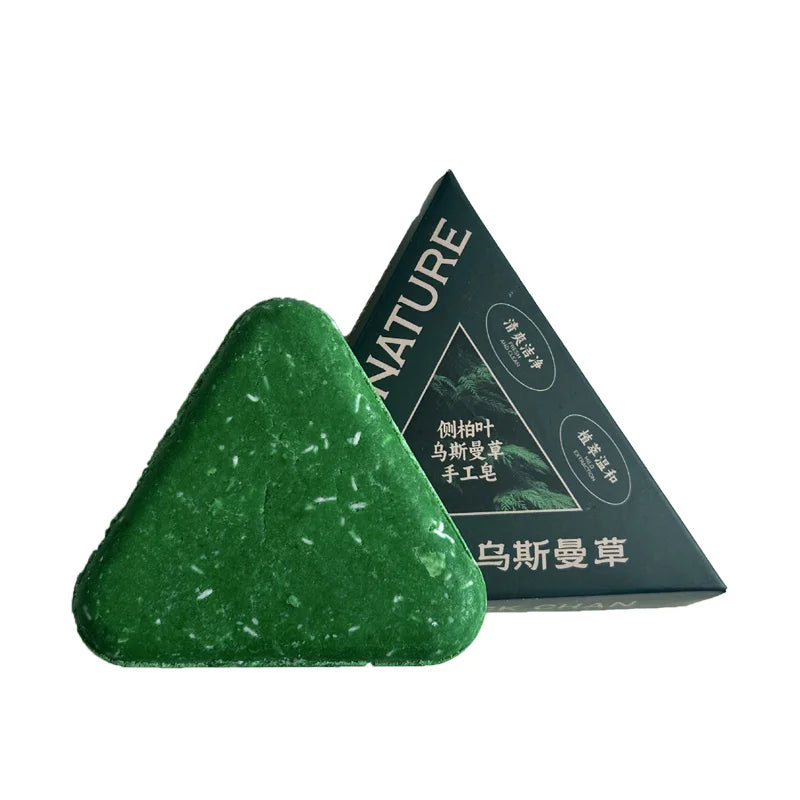 2025 hot Original 120g  Usman Extract Shampoo Mild Cleansing Hydrating Anti-Dryness Nourishing Soap Handmade Soap