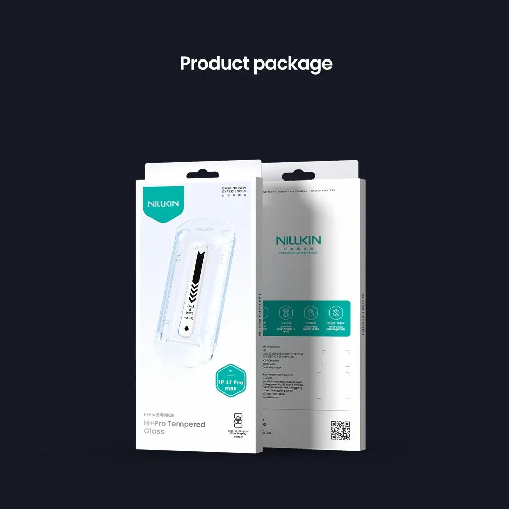 iPhone 17 Pro Max Screen Protector - 9H Tempered Glass | Tidesmit Tidesmit