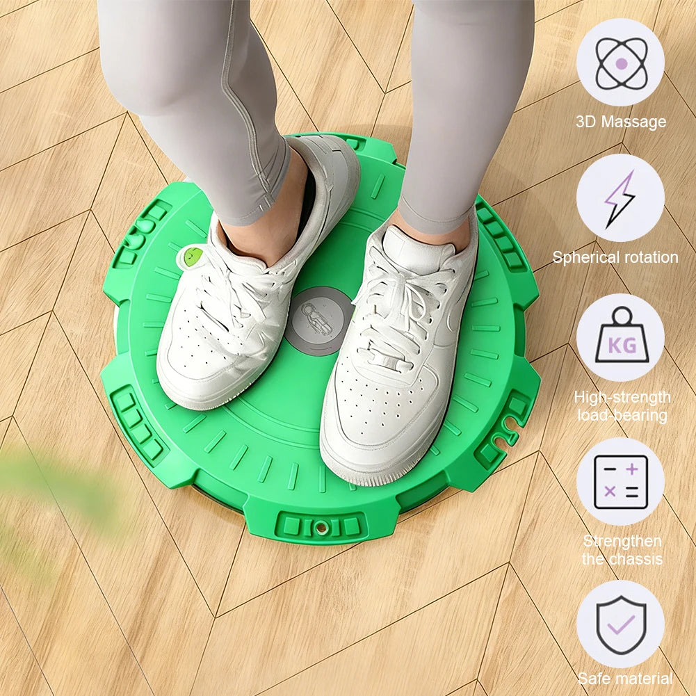 Waist Twisting Disc Fitness Board with Massage - Portable Home Trainer Body Shaping Massage Equipment Tidesmit