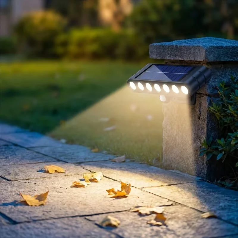 1/3 Pcs Solar Outdoor Spotlights Lawn Flag Lights Landscape LED Ground Lights Suitable For Gardens Trees And Courtyards Pathway
