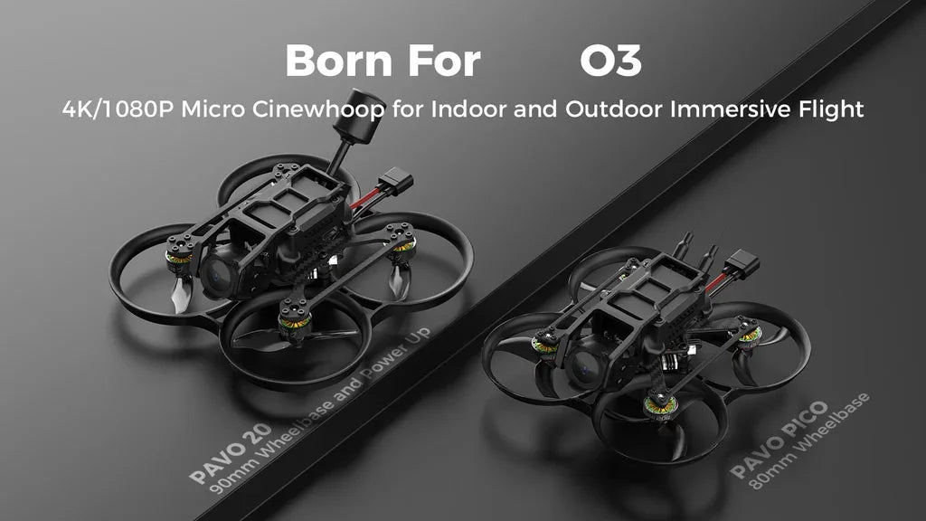 BETAFPV Pavo20 Brushless Whoop Drone | ELRS 2.4G FPV Quadcopter Tidesmit