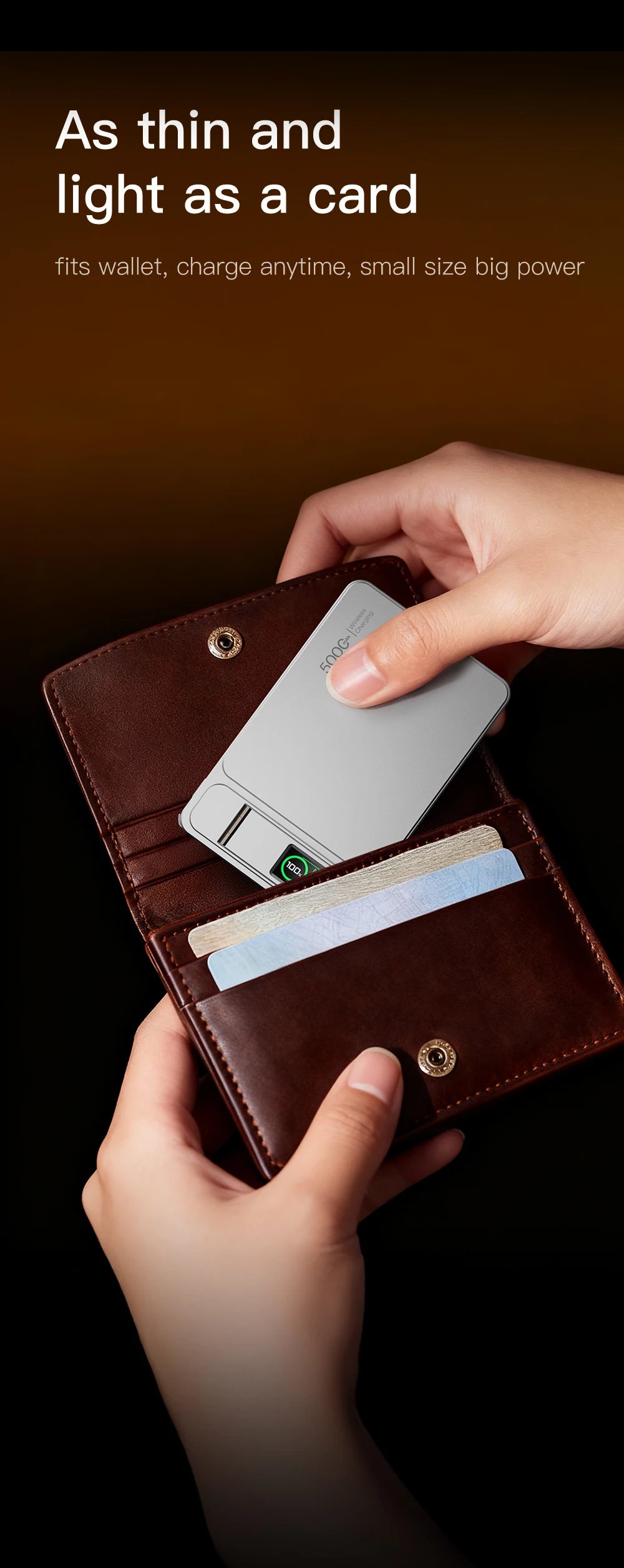 Magnetic Wireless Power Bank 10000mAh - Fast PD Travel Charger Tidesmit