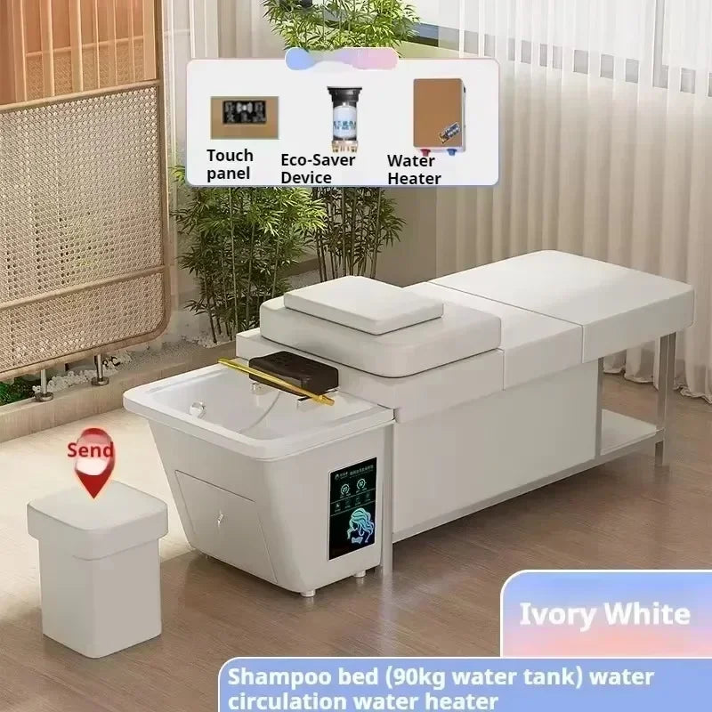 Thai Massage Table with Integrated Shampoo Basin and Water System Massage Chairs Set-3 Tidesmit