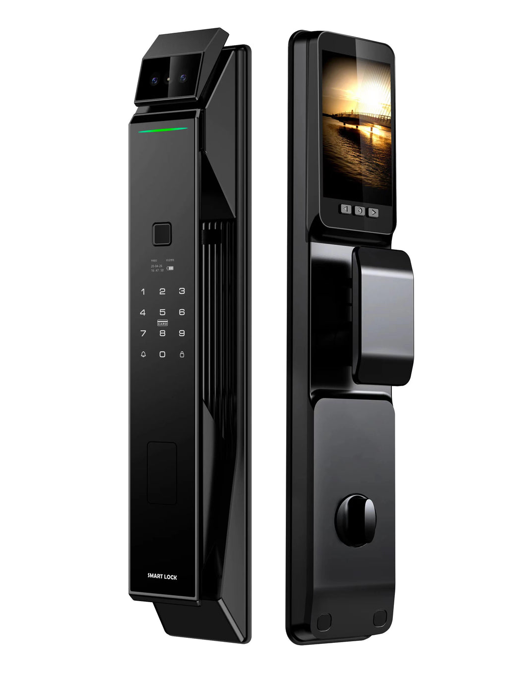 Fingerprint Smart Door Lock Face Recognition Fingerprint Lock With Camera Biometric Door Smart Digit Lock