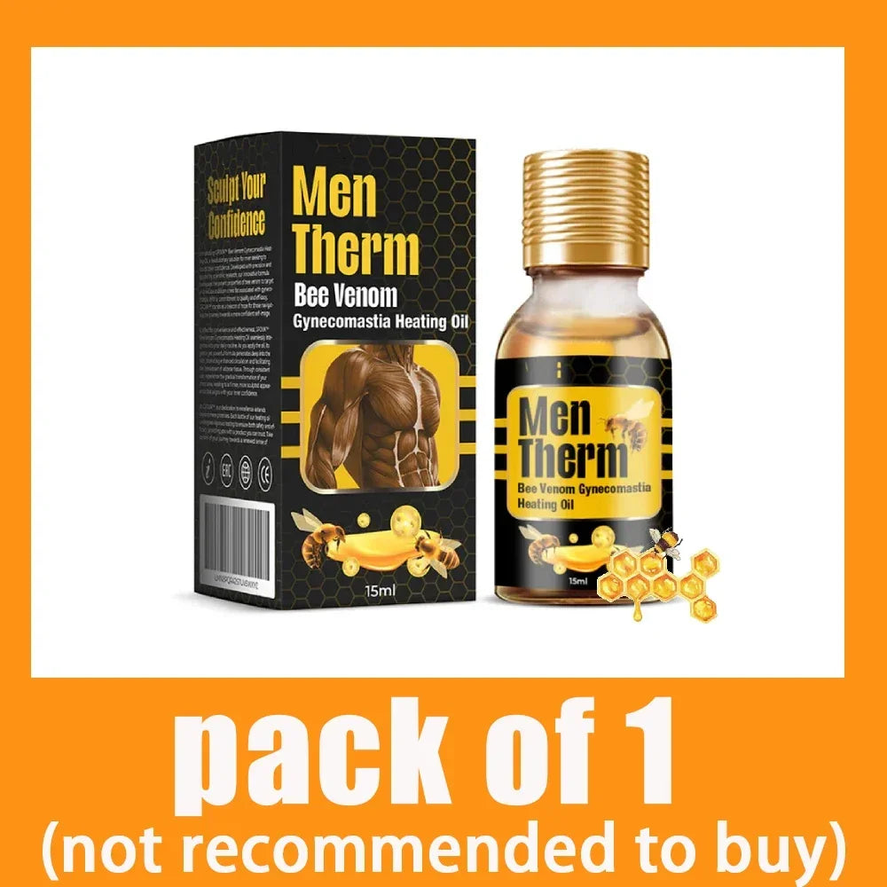 Men's Breast Tightening Serum | Firming Muscle Contour Essence Permanent Makeup Machines 1Bottle Tidesmit