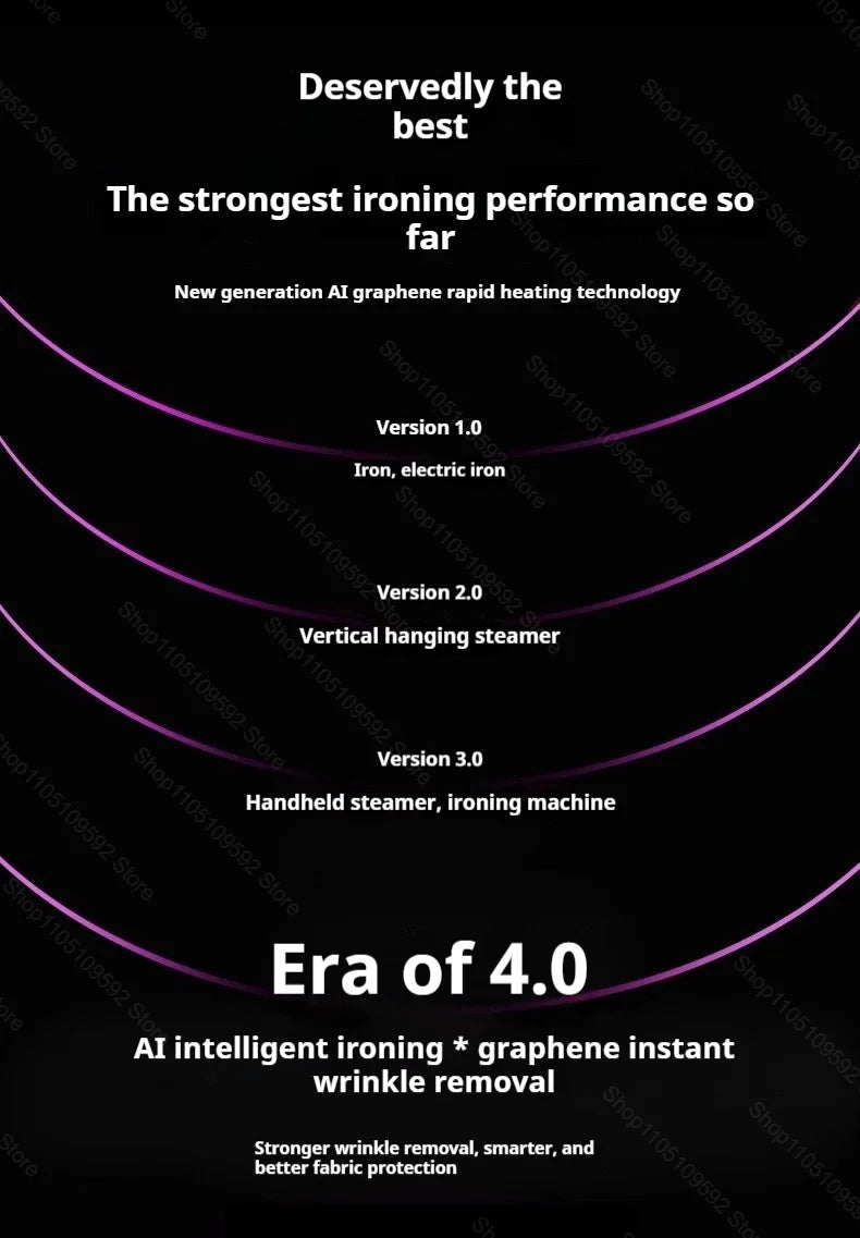Tidesmit professional handheld garment steamer with fast heating technology for home and travel fabric care