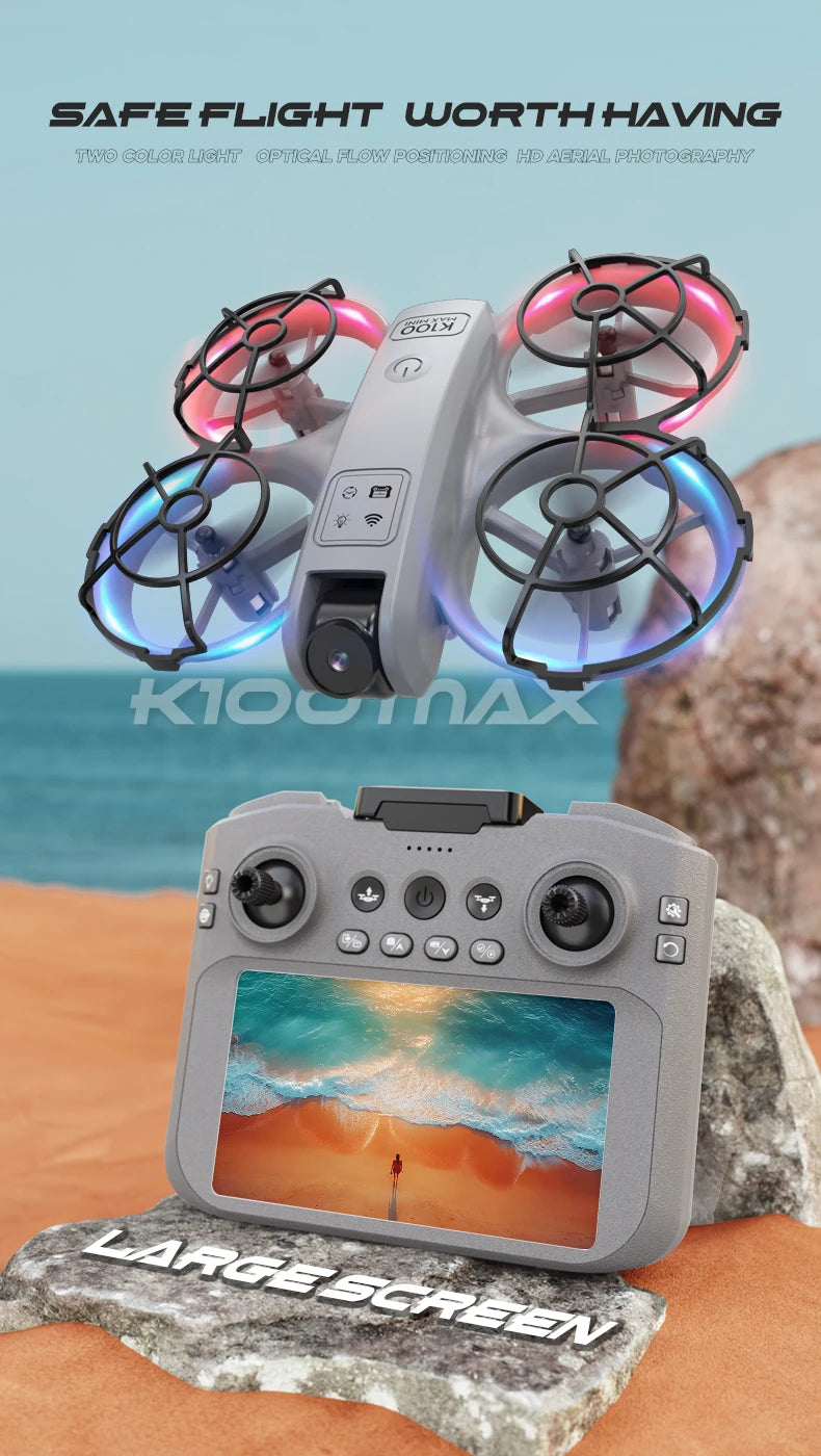 Mini Foldable Camera Drone with 4K Video - Compact Beginner Quadcopter Tidesmit