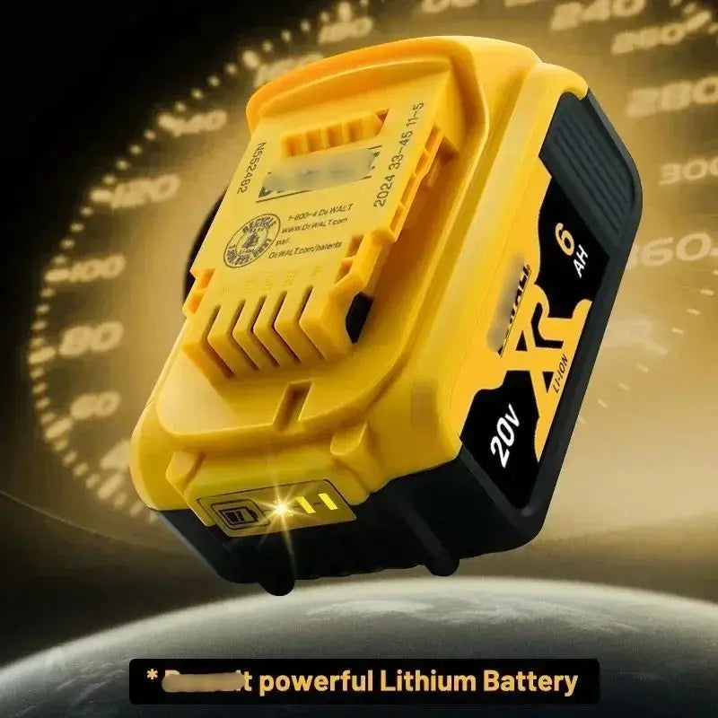 DeWALT 100% Original Battery 20V/60V 6Ah 9Ah MAX FlexVolt for DCB606 DCB205 DCB206 DCB209 DCB182 Power Tool with Charger