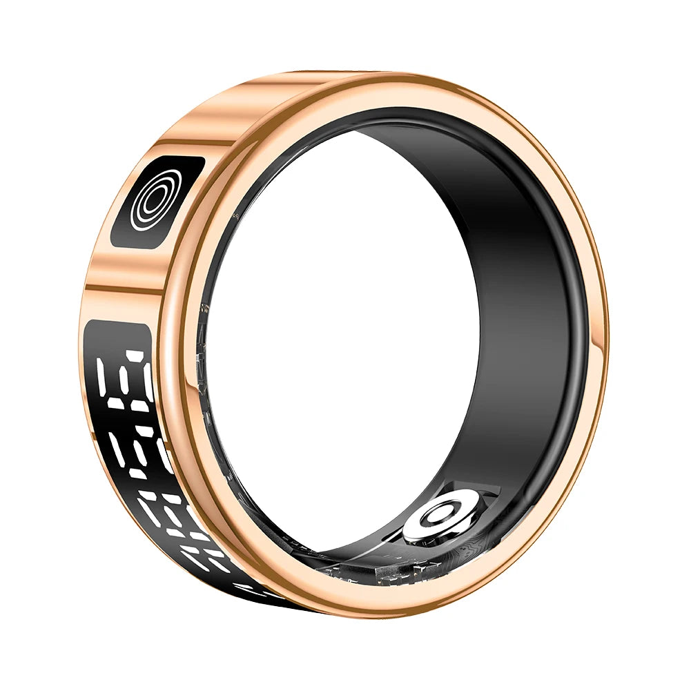 Smart Health Ring Fitness Tracker | Heart Rate & Blood Oxygen Monitor Rose Gold China Mainland Tidesmit