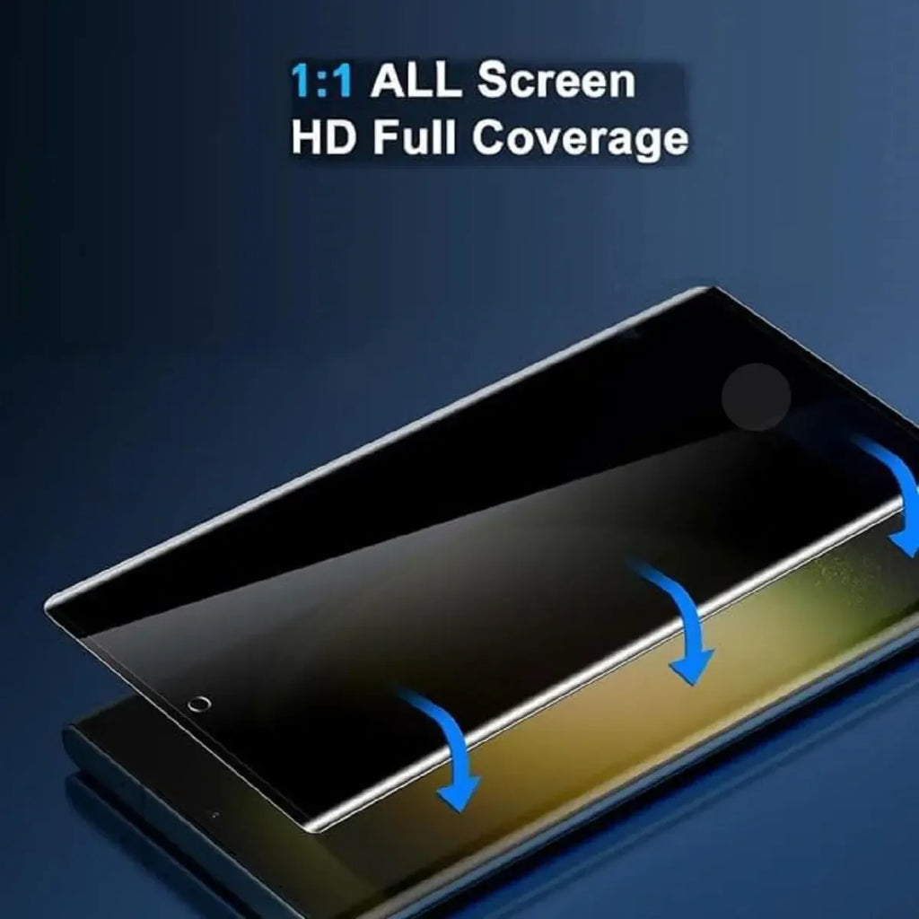 Privacy Screen Protector for Samsung Galaxy S24 Ultra - 9H Tempered Glass Tidesmit