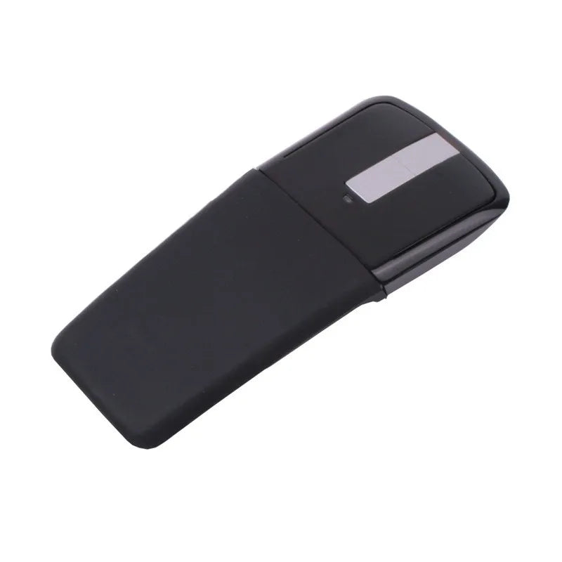 Dual-Mode Bluetooth/2.4G Slim Foldable Wireless Mouse,Silent Touch Arc Mouse Portable Travel Mouse For Laptop PC Tablet Computer