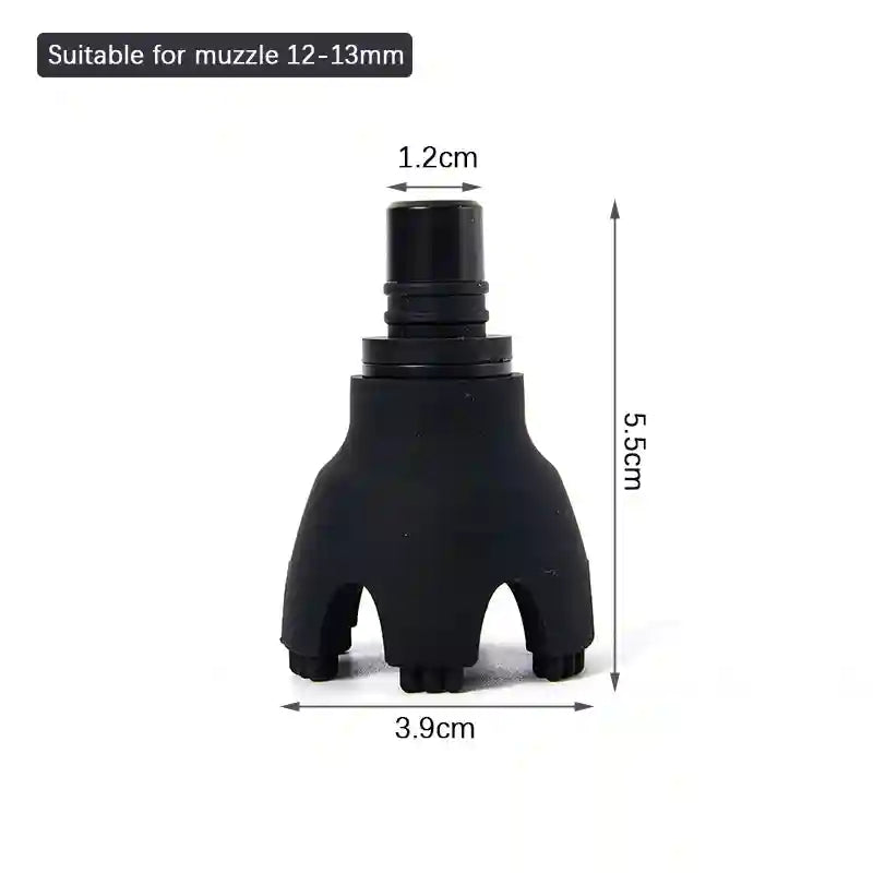 Massage Gun Replacement Heads | Muscle Relief Set 18mm & 12mm Fascia Gun 1213mm Tidesmit