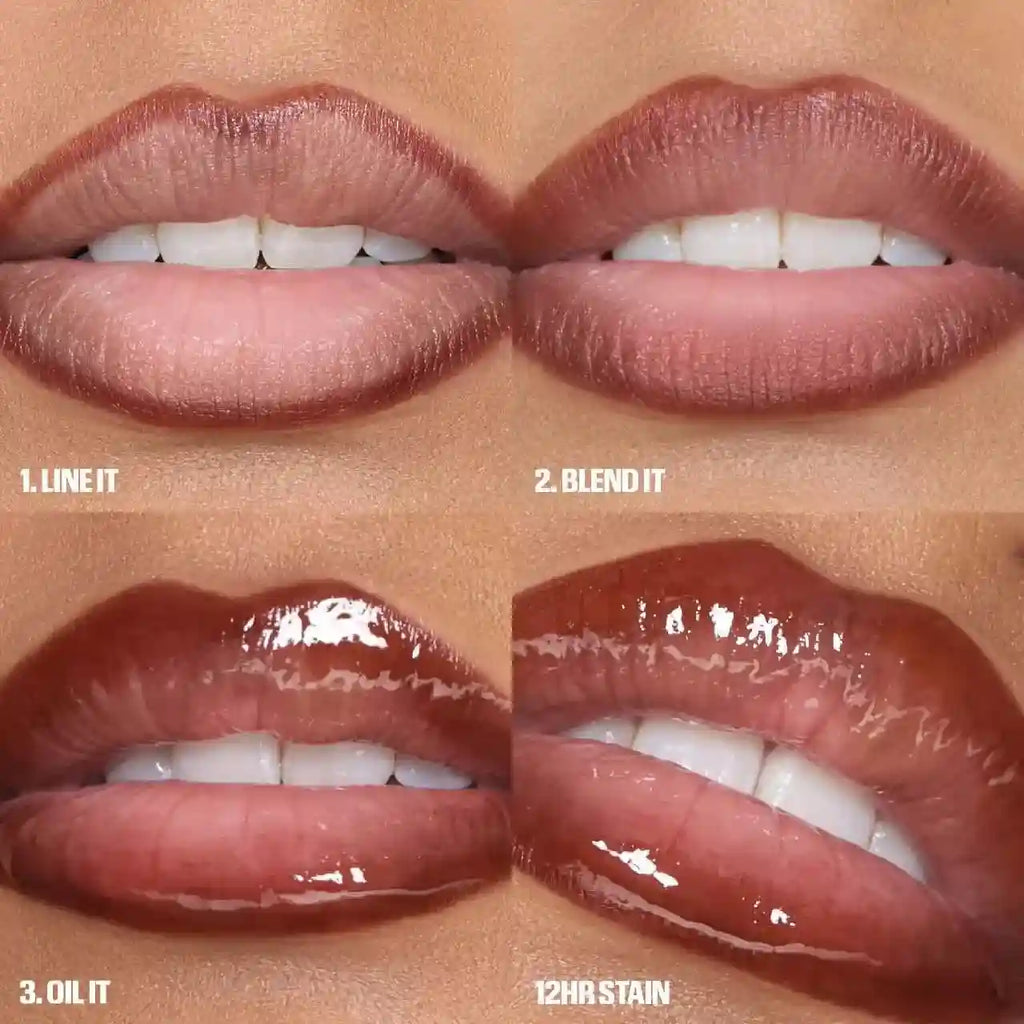 Matte Lip Liner Pencil: Waterproof, Long-Lasting & Nourishing Formula Lip Care Tidesmit
