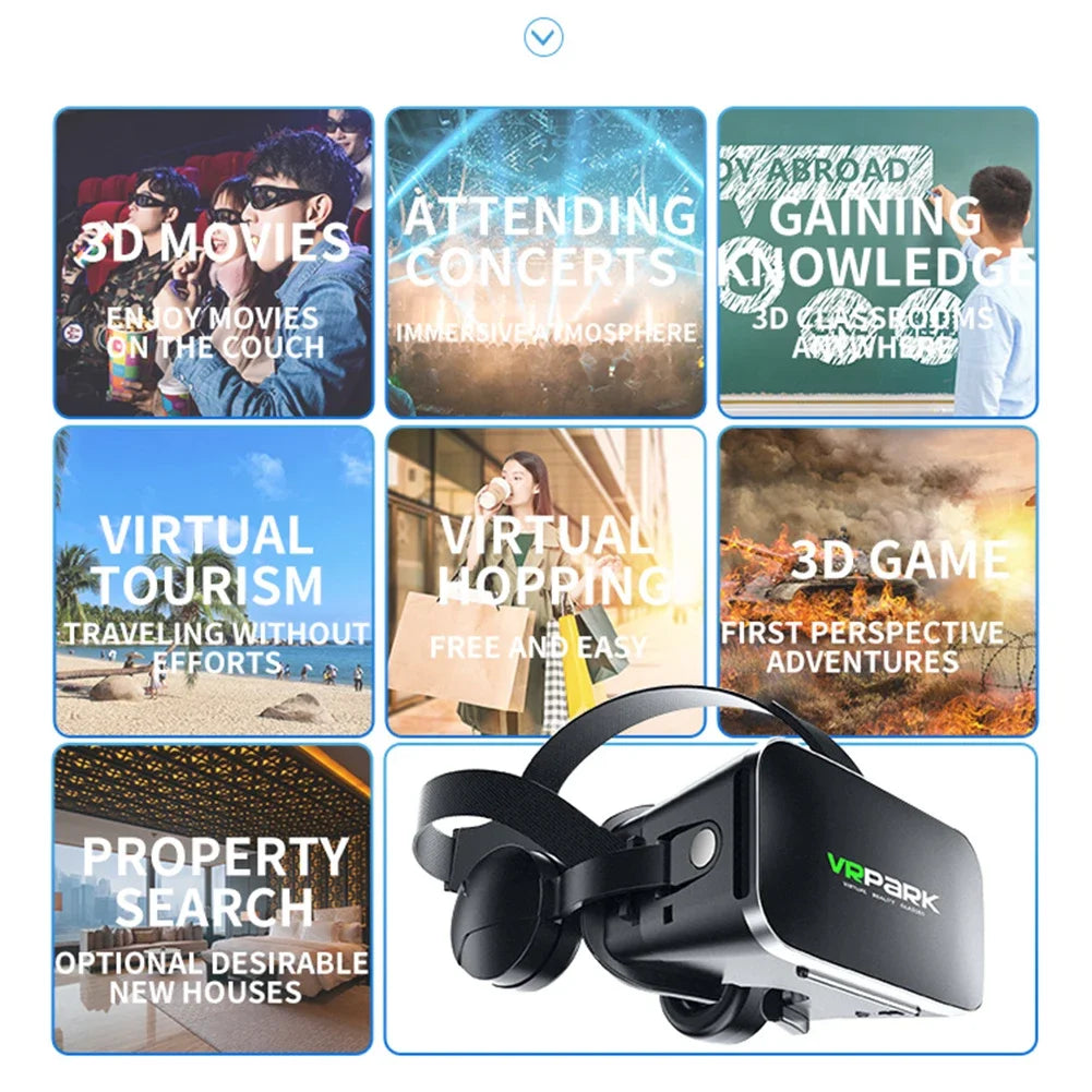 VR Headset for Smartphone: Immersive 3D Smart Glasses by Tidesmit Tidesmit