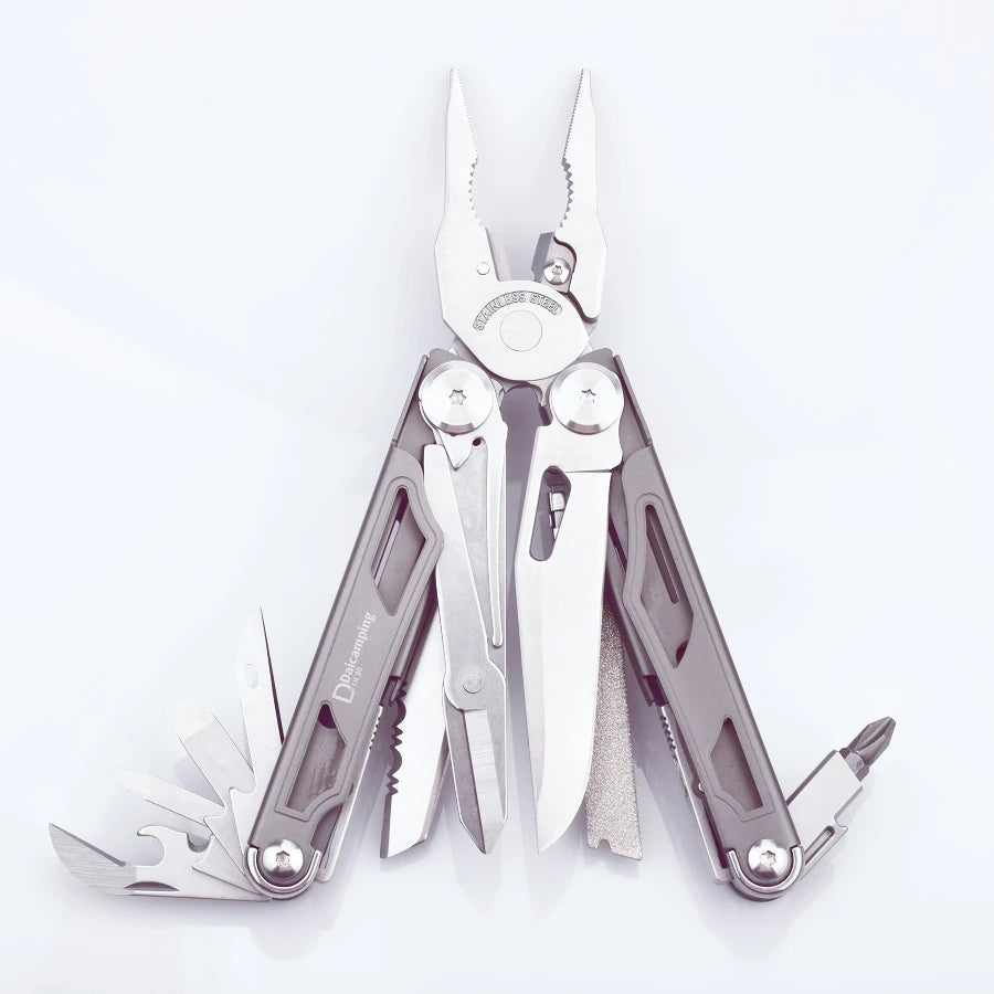 Daicamping DL30 DL301 DL25 Outdoor Camping EDC Plier Set Multifunctional Multitools Hand Multi Tool Folding Multi-tool Kit