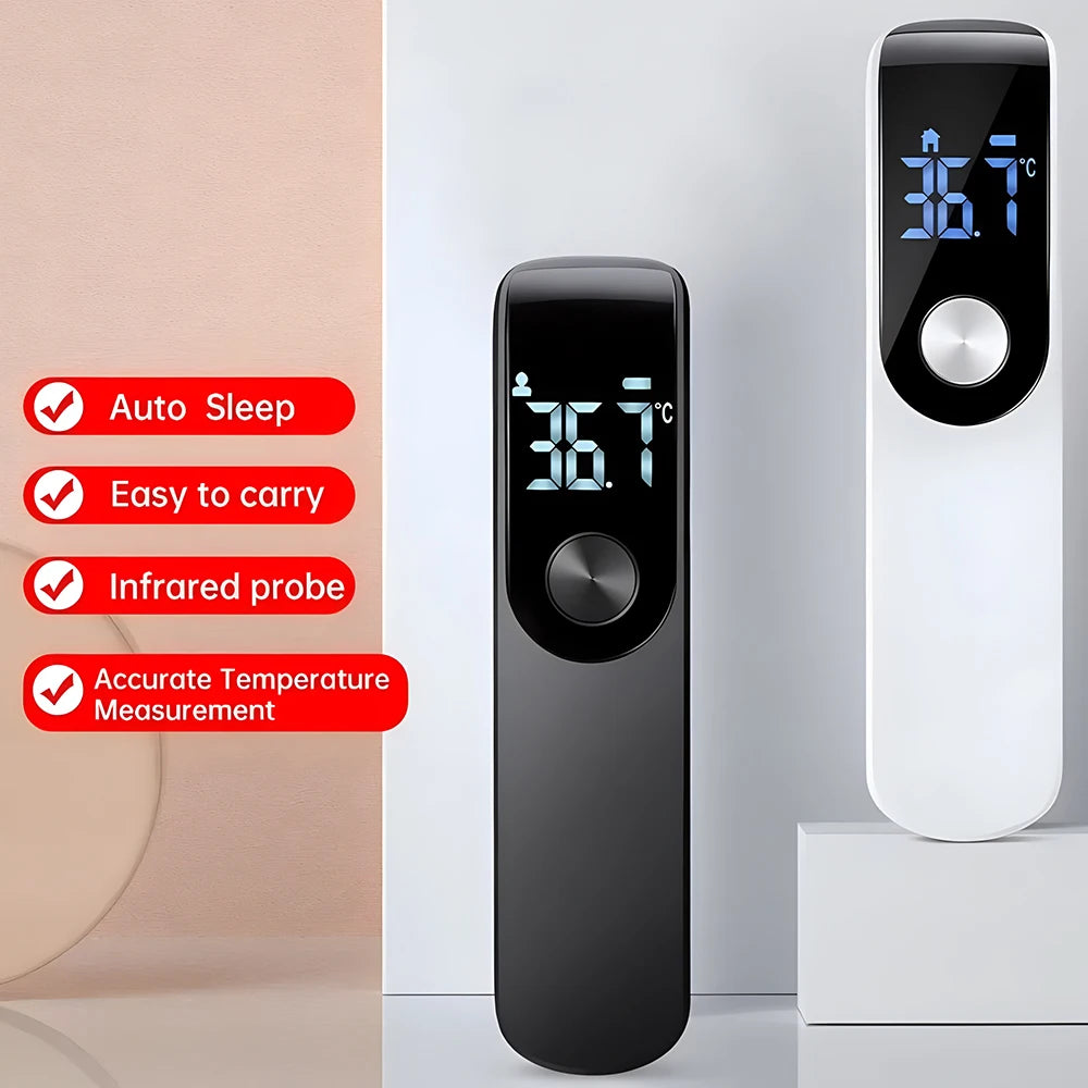 Digital Non-Contact Infrared Thermometer Medical Forehead & Ear Use Baby/Adult Body Fever Temperature Tester