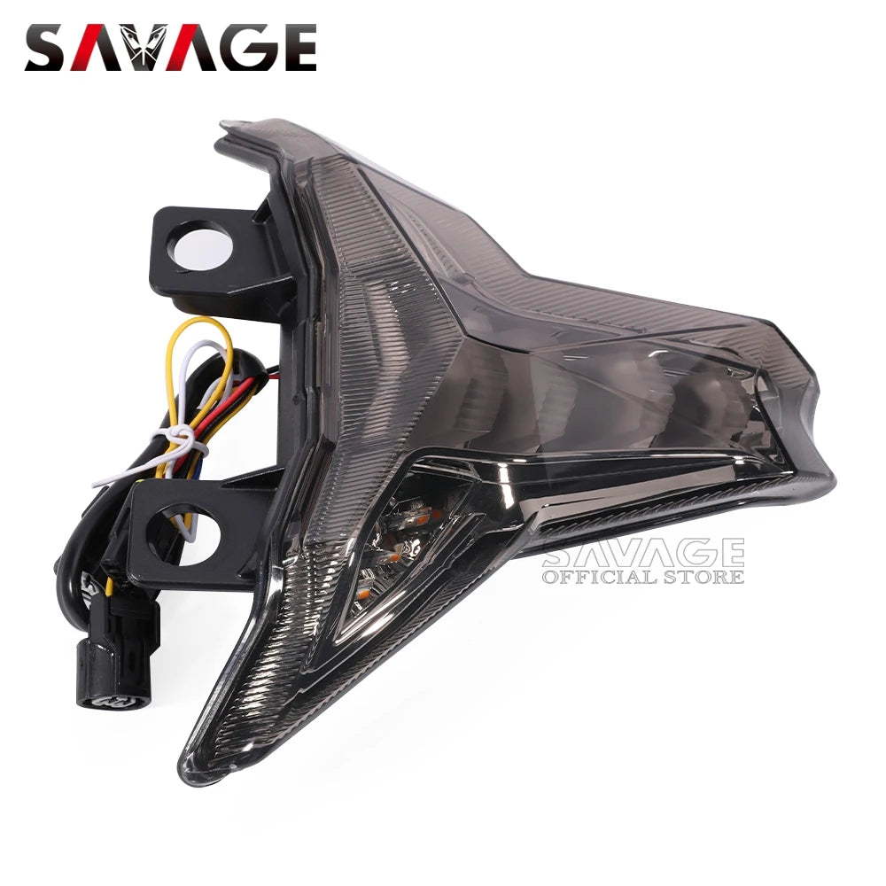 2025 ZX6R ZX25R ZX10RR LED Tail Brake Light Integrated Turn Signal For Kawasaki Ninja ZX-4R ZX-4RR ZX-10R ZX250 ZX400 R/RR ZX636
