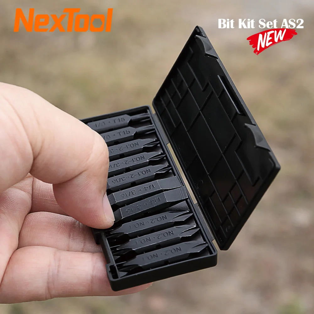 NexTool 20 Types of Hex Bit Accessory Kit Screwdriver Set for NexTool Pocket Tools E1 Flagship Captain Hand Tools Multi-tool