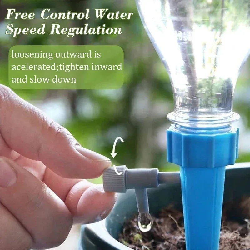 Automatic Drip Irrigation System Self Watering  Adjustable for Flower Plants Greenhouse Garden Auto Water Dripper Device