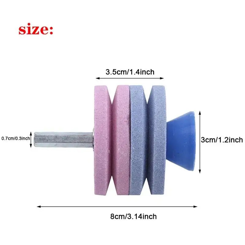 New Garden Tools Fastest Knife Sharpener Blade Universal Grinding Rotary Drill Cutter Lawnmower