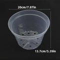 S/M/L/XL Transparent Flowerpot Plant Nursery Pot Seedling Cup Gardening Transplantation Potted Flower Pot Planter Gardening Tool